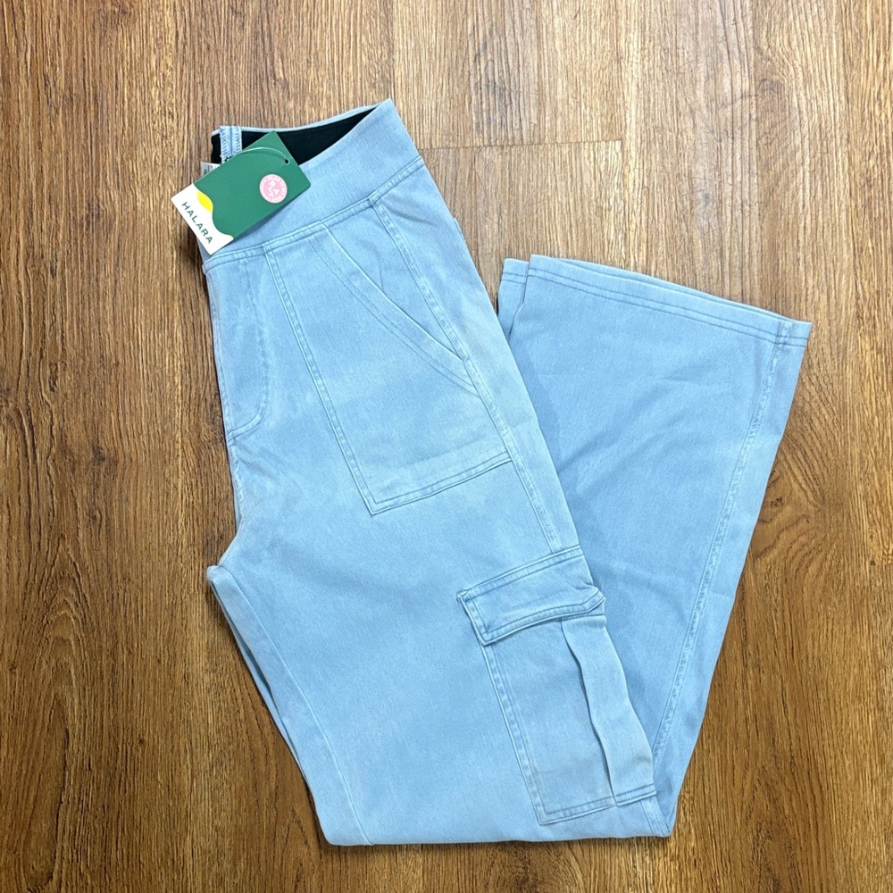 Light Blue Cargo Pants